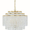 Simple and Luxurious Crystal Chandelier Suitable for Living Room and Dining Room
