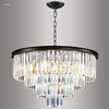 Modern Simple Crystal Chandelier Suitable for Dining Room and Living Room