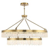 Fen Point - 2 LED Pendant In Glam Style