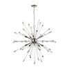 Mid Century Modern Ten Light Chandelier