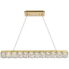 Line Sense Advanced Simple Design Modern Crystal Chandelier