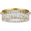 Round Simple Design Modern Crystal Chandelier
