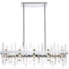 Rectangular Chandelier In Modern Style