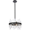 10 Light Round Pendant In Modern Style