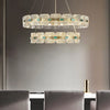 Elegant crystal Chandelier Designer Lamp for Living Room Bedroom Study Dining Room Luxury Decor