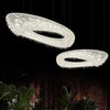 Luxury Pendant Lights Adjustable Modern Crystal Chandelier Lighting