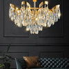 New Light Luxury Crystal Chandelier Luxury Round Designer Luxury Chandelier