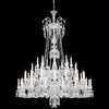 French Baccarat Crystal Chandelier Luxury Candle Atmosphere Wedding Villa