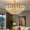 Light Luxury Chandelier Living Room Crystal Lamp