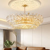 French Light Luxury Crystal Lamp 2025 New Creative Rose Crystal Chandelier