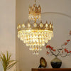 French Crystal Chandelier Retro Court Crown Bedside Cloakroom Chandelier