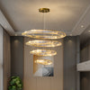 Light Luxury Crystal Chandelier Living Room Main Lamp High-end Lamps