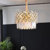 New High-end Nordic Modern Crystal Lamp American Minimalist Chandelier