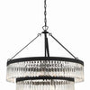 Modern Simple Nine Light Chandelier