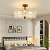 French Light Luxury Romantic Crystal Ceiling Lamp