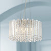 Possini Euro Mirabell Crystal LED Modern Drum Pendant