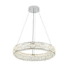 Ring-shaped Modern Simple Crystal Chandelier